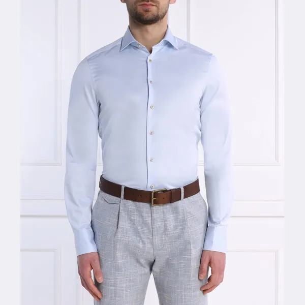 Рубашка узкого кроя Stenströms, синий 
Рубашка узкого кроя Stenströms, синий