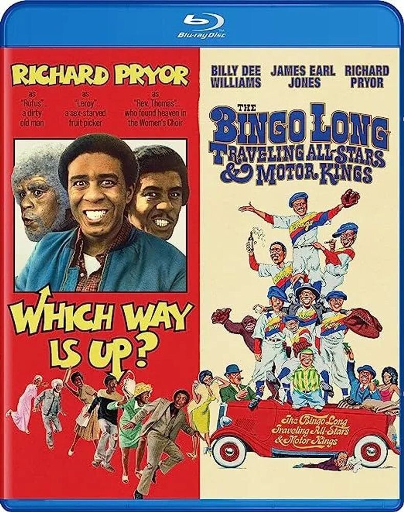 Диск Blu-ray Richard Pryor Double Feature: Which Way Is Up / Bingo Long Traveling All-Stars
Диск Blu-ray Richard Pryor Double Feature: Which Way Is Up / Bingo Long Traveling All-Stars