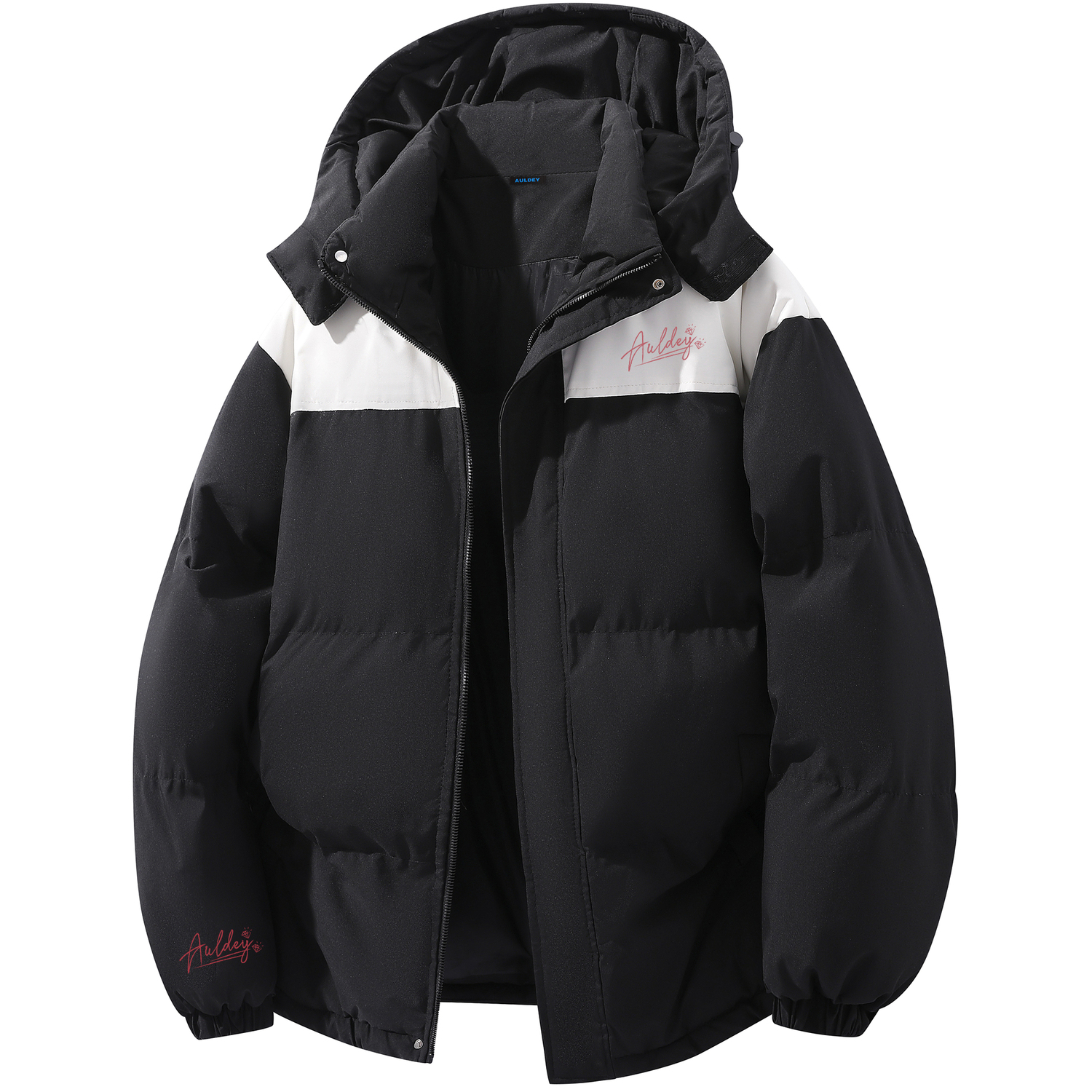 Пуховик Unisex с отстегивающимся капюшоном утепленный стеганый AULDEY, черный+светло-хаки
Пуховик Unisex с отстегивающимся капюшоном утепленный стеганый AULDEY, черный+светло-хаки