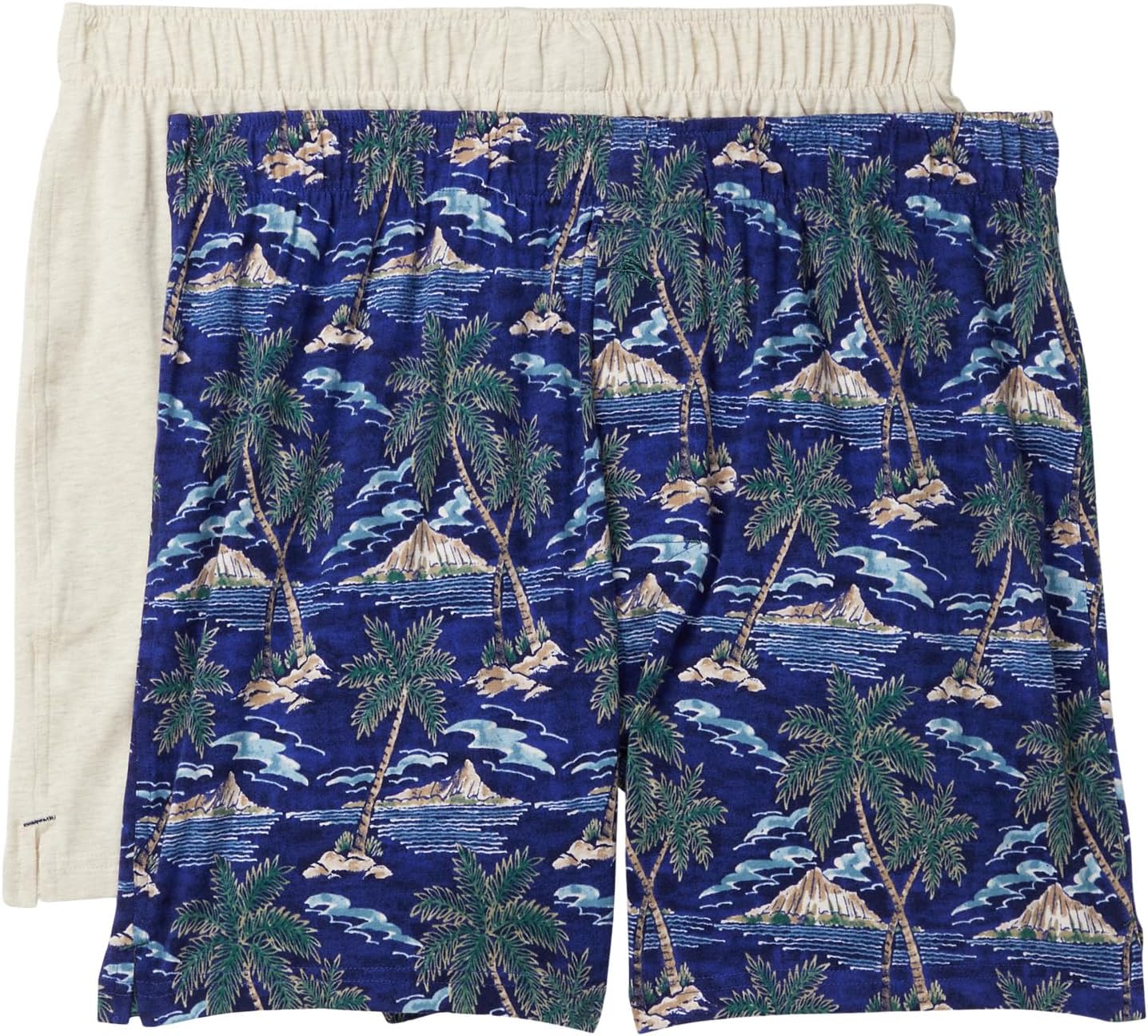 Мужские трикотажные боксеры, комплект из 2 шт. Tommy Bahama, Navy Palm Tree/Oat
Мужские трикотажные боксеры, комплект из 2 шт. Tommy Bahama, Navy Palm Tree/Oat