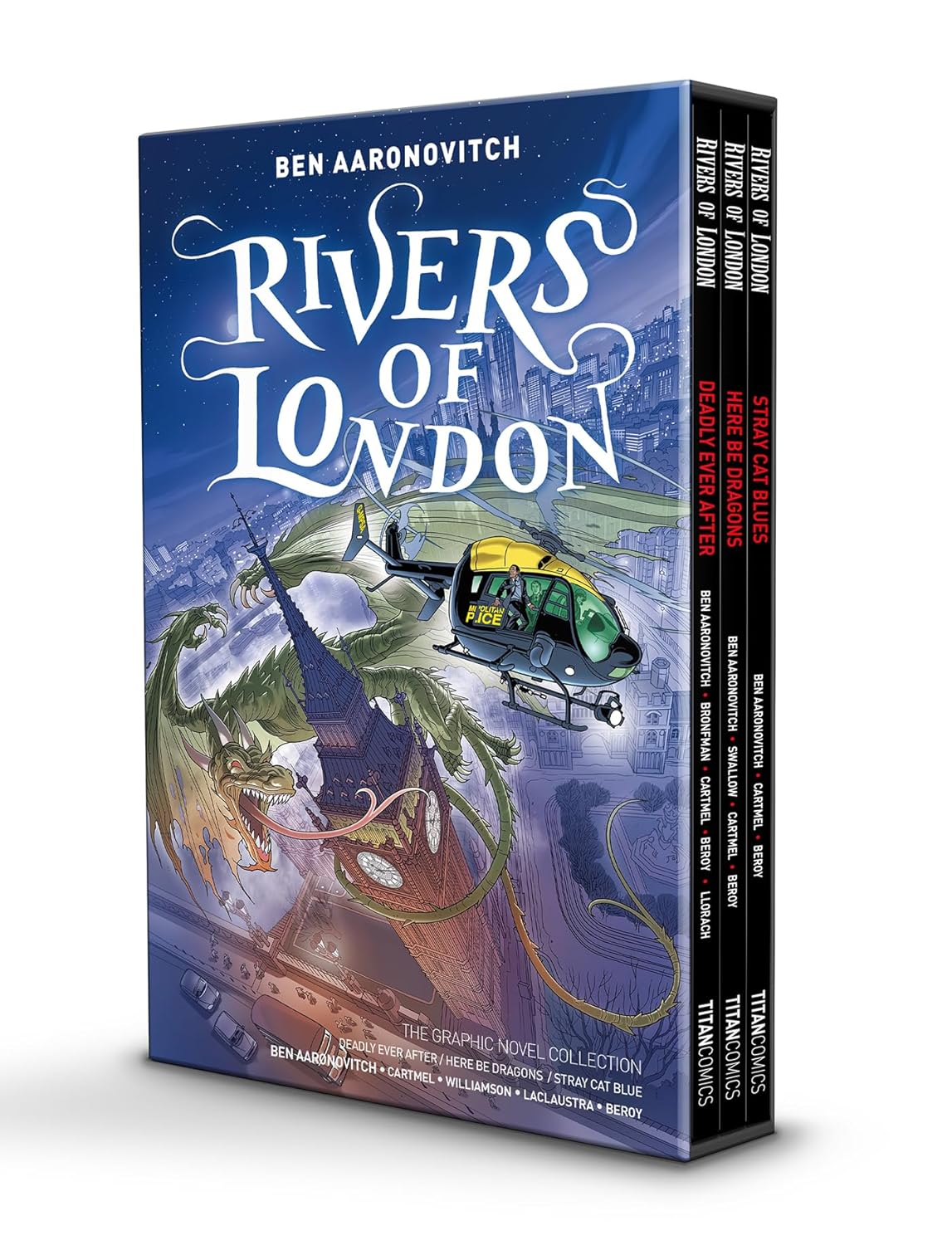 Rivers of London 10-12 Slipcase Set (Titan Comics)
Rivers of London 10-12 Slipcase Set (Titan Comics)