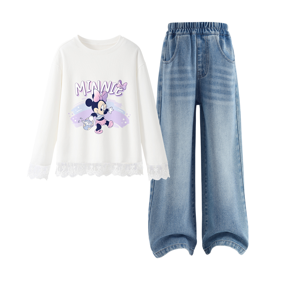 Детская повседневная спортивная одежда Disney, светло-голубой
Детская повседневная спортивная одежда Disney, светло-голубой