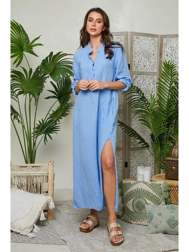 Длинное платье Lin Passion, светло-синий
Длинное платье Lin Passion, светло-синий