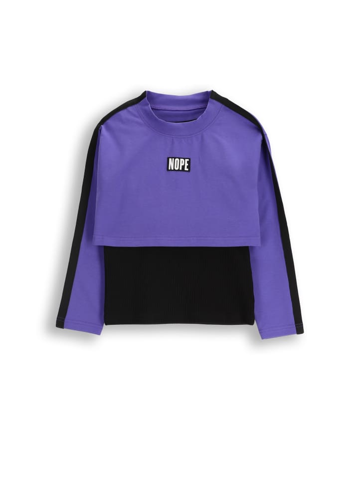 Рубашка с длинными рукавами фиолетового цвета Coccodrillo
Рубашка с длинными рукавами фиолетового цвета Coccodrillo