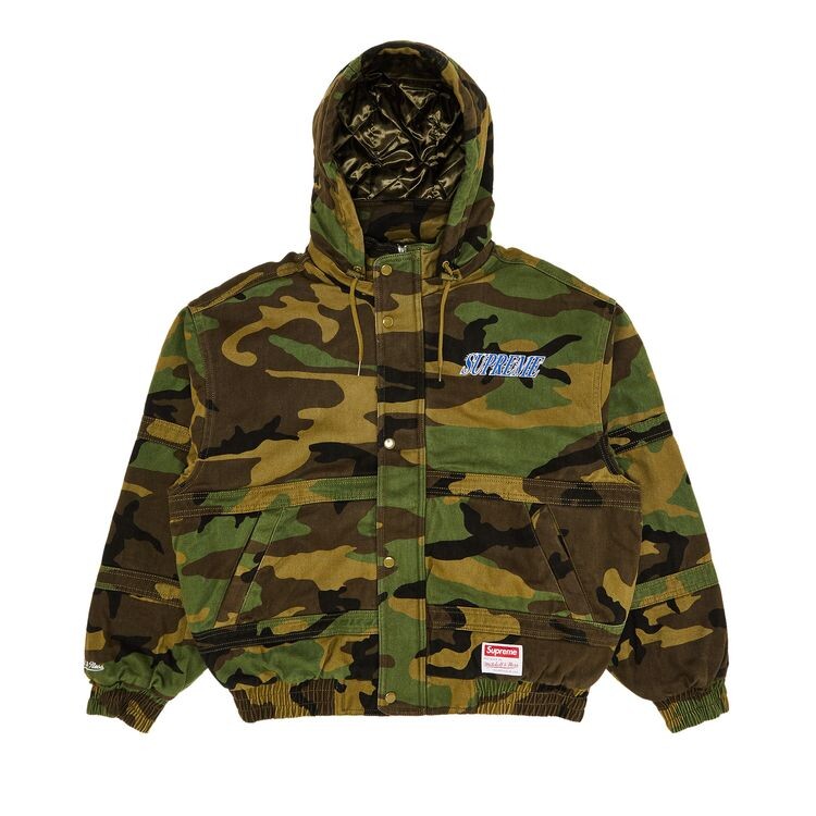 Куртка Supreme x Mitchell & Ness Twill Stadium Jacket Woodland Camo, разноцветный, Коричневый, Куртка Supreme x Mitchell & Ness Twill Stadium Jacket Woodland Camo, разноцветный
Куртка Supreme x Mitchell & Ness Twill Stadium Jacket Woodland Camo, разноцветный, Коричневый, Куртка Supreme x Mitchell & Ness Twill Stadium Jacket Woodland Camo, разноцветный