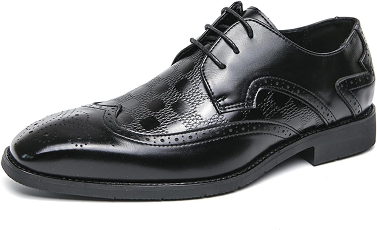 Мужские оксфорды с шнуровкой, классические туфли-броги с крыльями, стильные деловые кожаные туфли Abborora, черный
Мужские оксфорды с шнуровкой, классические туфли-броги с крыльями, стильные деловые кожаные туфли Abborora, черный