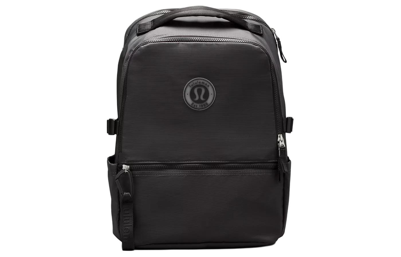 Lululemon Переработанный нейлоновый рюкзак унисекс серый и черный, Traverse Gray & Black 
Lululemon Переработанный нейлоновый рюкзак унисекс серый и черный, Traverse Gray & Black