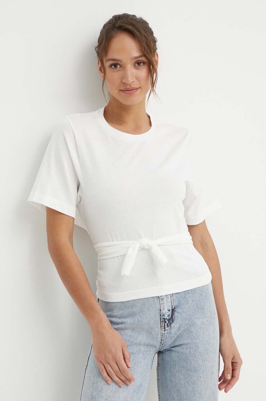 Хлопковая футболка Sisley, бежевый
Хлопковая футболка Sisley, бежевый