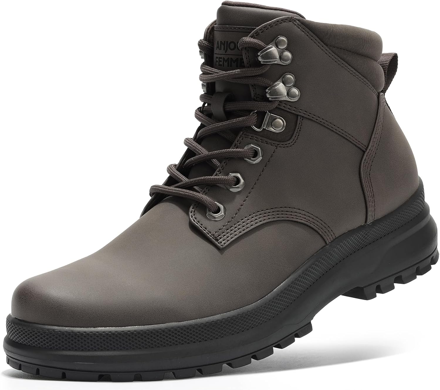 Мужские водонепроницаемые походные ботинки ANJOUFEMME - легкая поддержка щиколотки, противоскользящие трекинговые туфли для активного отдыха на природе, коричневый
Мужские водонепроницаемые походные ботинки ANJOUFEMME - легкая поддержка щиколотки, противоскользящие трекинговые туфли для активного отдыха на природе, коричневый