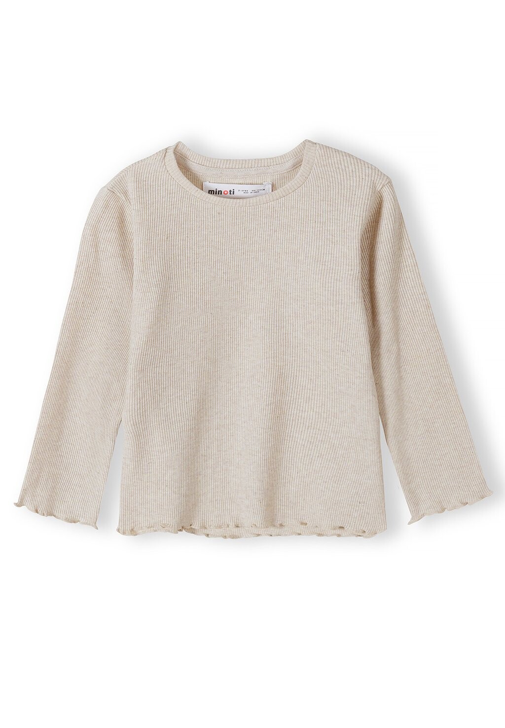 Футболка с длинным рукавом RIB LONG SLEEVE MINOTI, бежевый 
Футболка с длинным рукавом RIB LONG SLEEVE MINOTI, бежевый