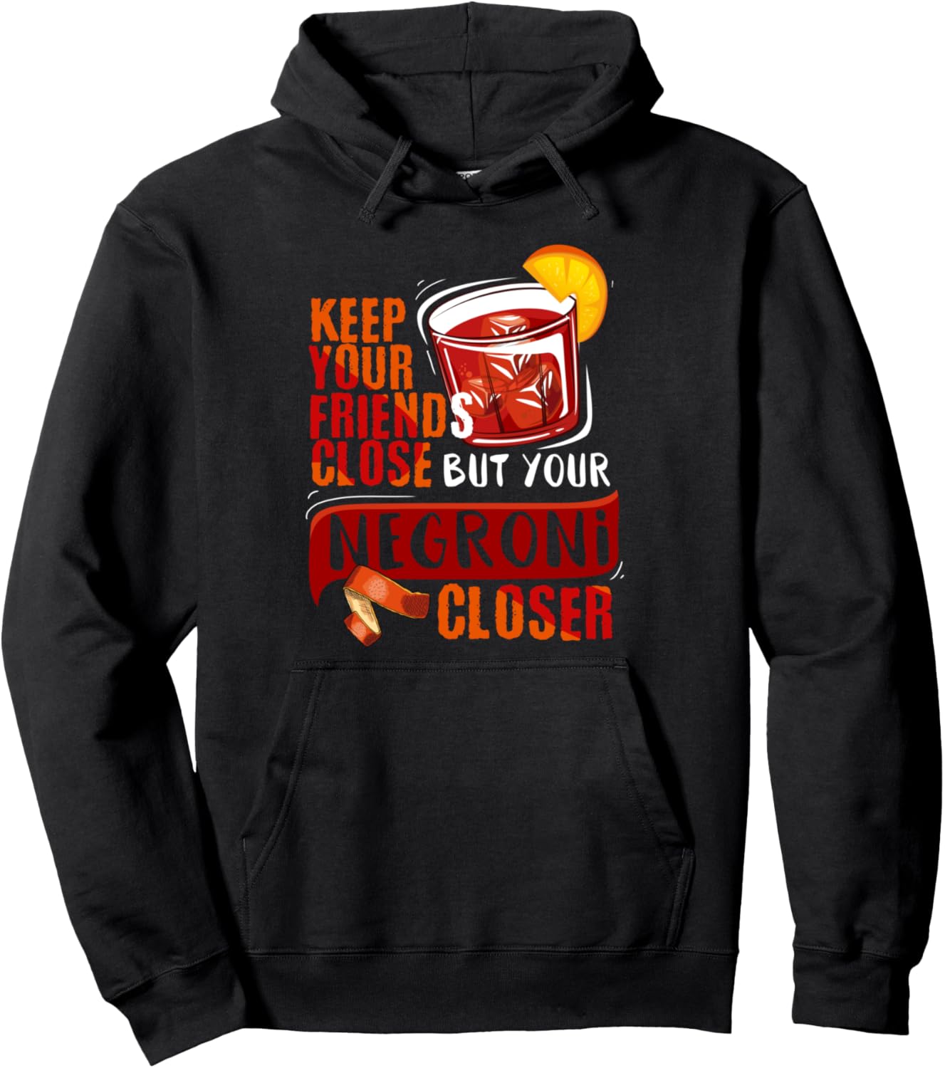 Худи для любителей классических коктейлей и негрони Negroni Gift, черный
Худи для любителей классических коктейлей и негрони Negroni Gift, черный