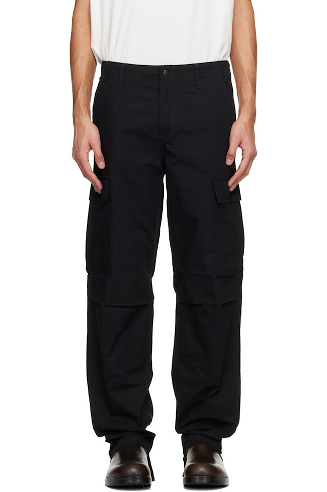 Обычные брюки-карго Carhartt Work In Progress, черный
Обычные брюки-карго Carhartt Work In Progress, черный