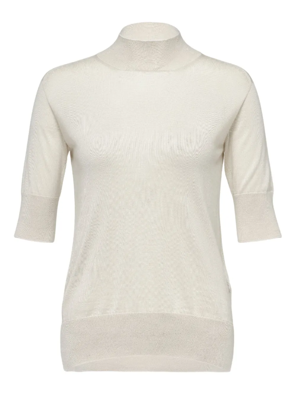 Свитер с высоким воротом и короткими рукавами JIL SANDER, нейтральный
Свитер с высоким воротом и короткими рукавами JIL SANDER, нейтральный