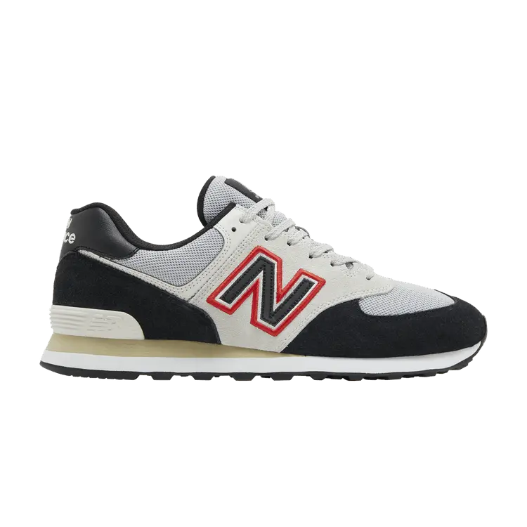 Кроссовки New Balance 574 'White Black Red', черный 
Кроссовки New Balance 574 'White Black Red', черный