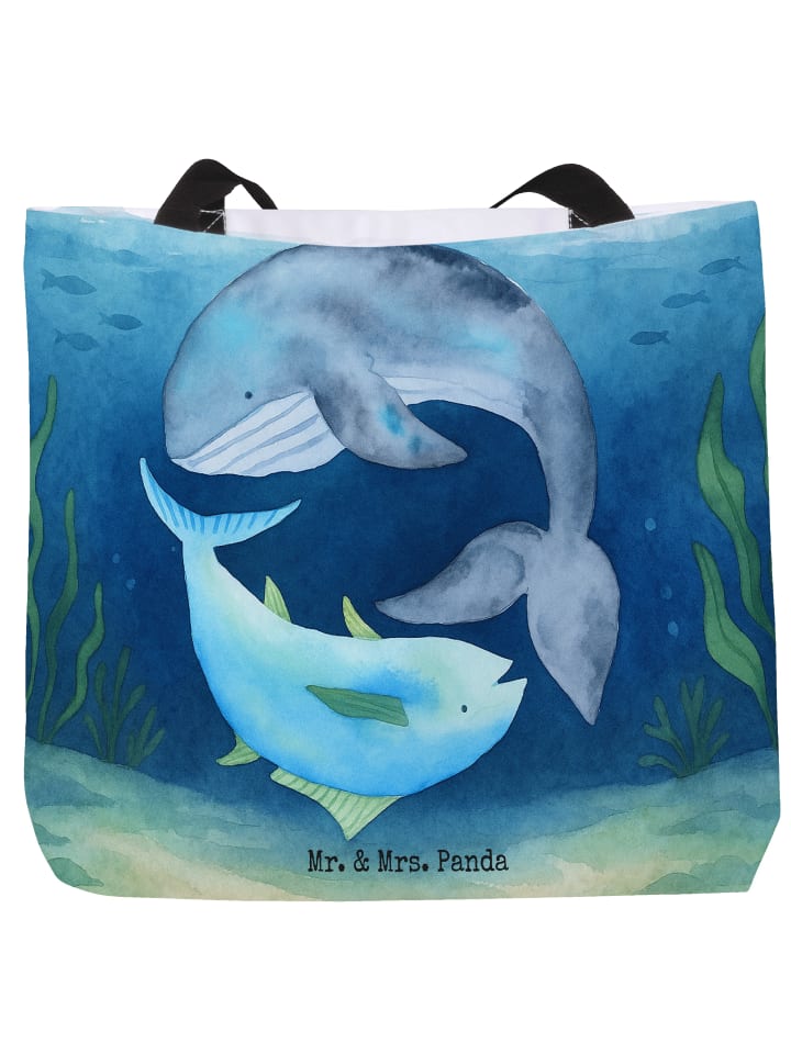 Сумка-шоппер с изображением кита и тунца, без слогана, белого цвета Mr. & Mrs. Panda
Сумка-шоппер с изображением кита и тунца, без слогана, белого цвета Mr. & Mrs. Panda