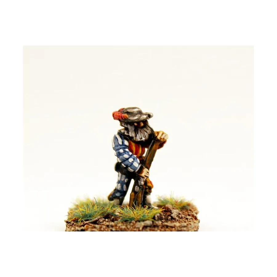 Ландскнехт заряжает аркебузу, Altuos Historical Miniatures - Early 16th Century (15mm)
Ландскнехт заряжает аркебузу, Altuos Historical Miniatures - Early 16th Century (15mm)