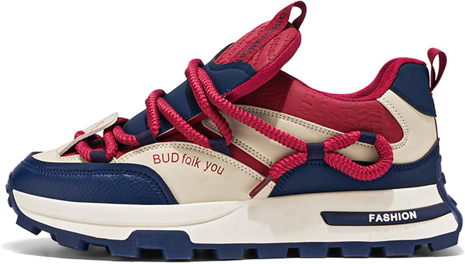 Мужские новые спортивные кроссовки с низким верхом и толстой подошвой, модные повседневные кроссовки, скейтбордические, минималистичные, кухонные тапочки Generic, красный/синий
Мужские новые спортивные кроссовки с низким верхом и толстой подошвой, модные повседневные кроссовки, скейтбордические, минималистичные, кухонные тапочки Generic, красный/синий