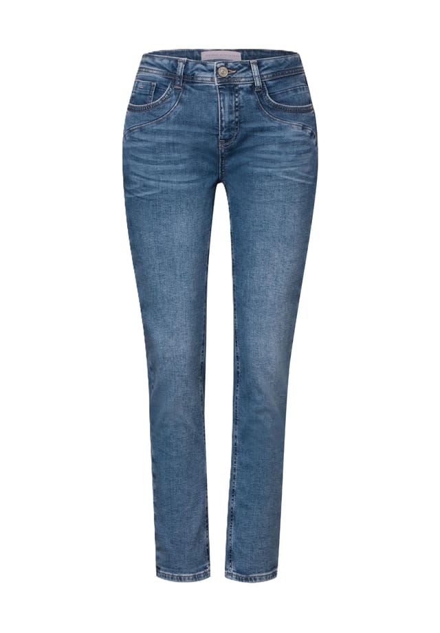 Джинсы с 5 карманами Street One, синий
Джинсы с 5 карманами Street One, синий