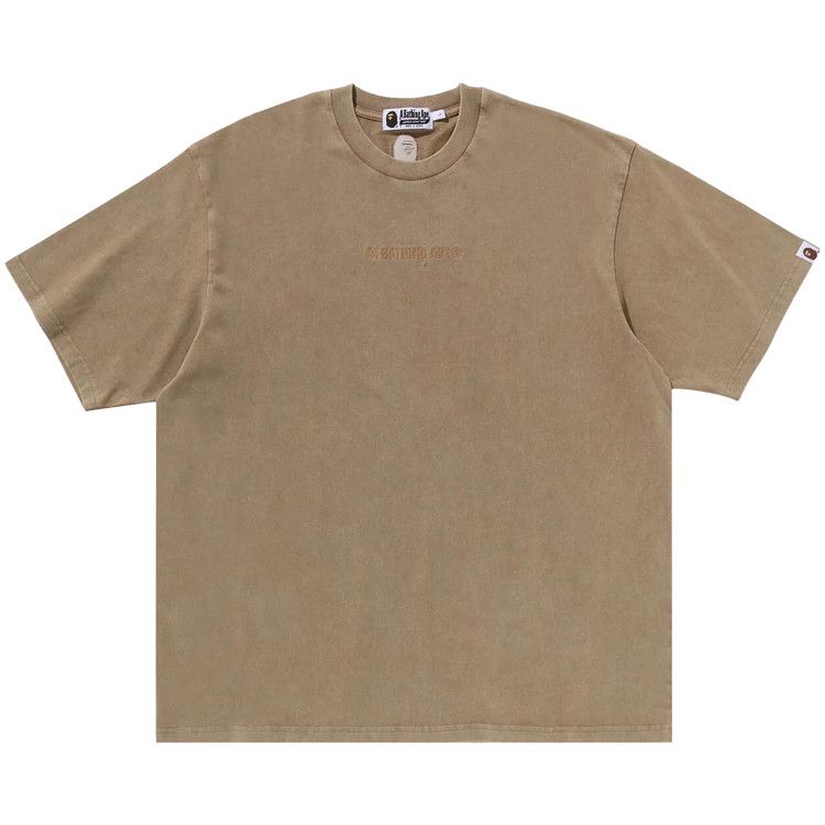 Футболка BAPE Garment Dye Bathing Ape Logo Relaxed Fit Tee, Beige
Футболка BAPE Garment Dye Bathing Ape Logo Relaxed Fit Tee, Beige