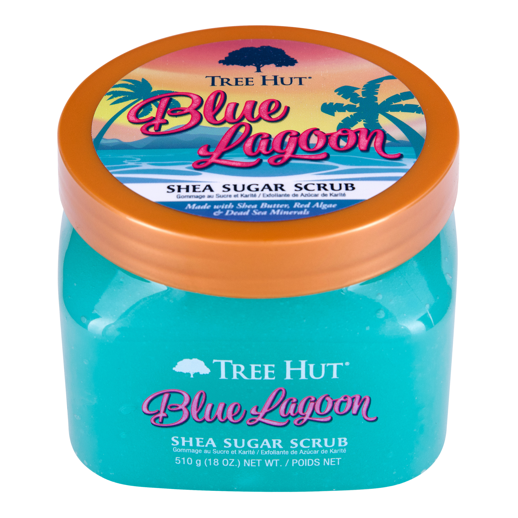 Скраб для тела с ароматом моря и тропиков blue lagoon shea sugar scrub Tree Hut, вес 510 гр.
Скраб для тела с ароматом моря и тропиков blue lagoon shea sugar scrub Tree Hut, вес 510 гр.