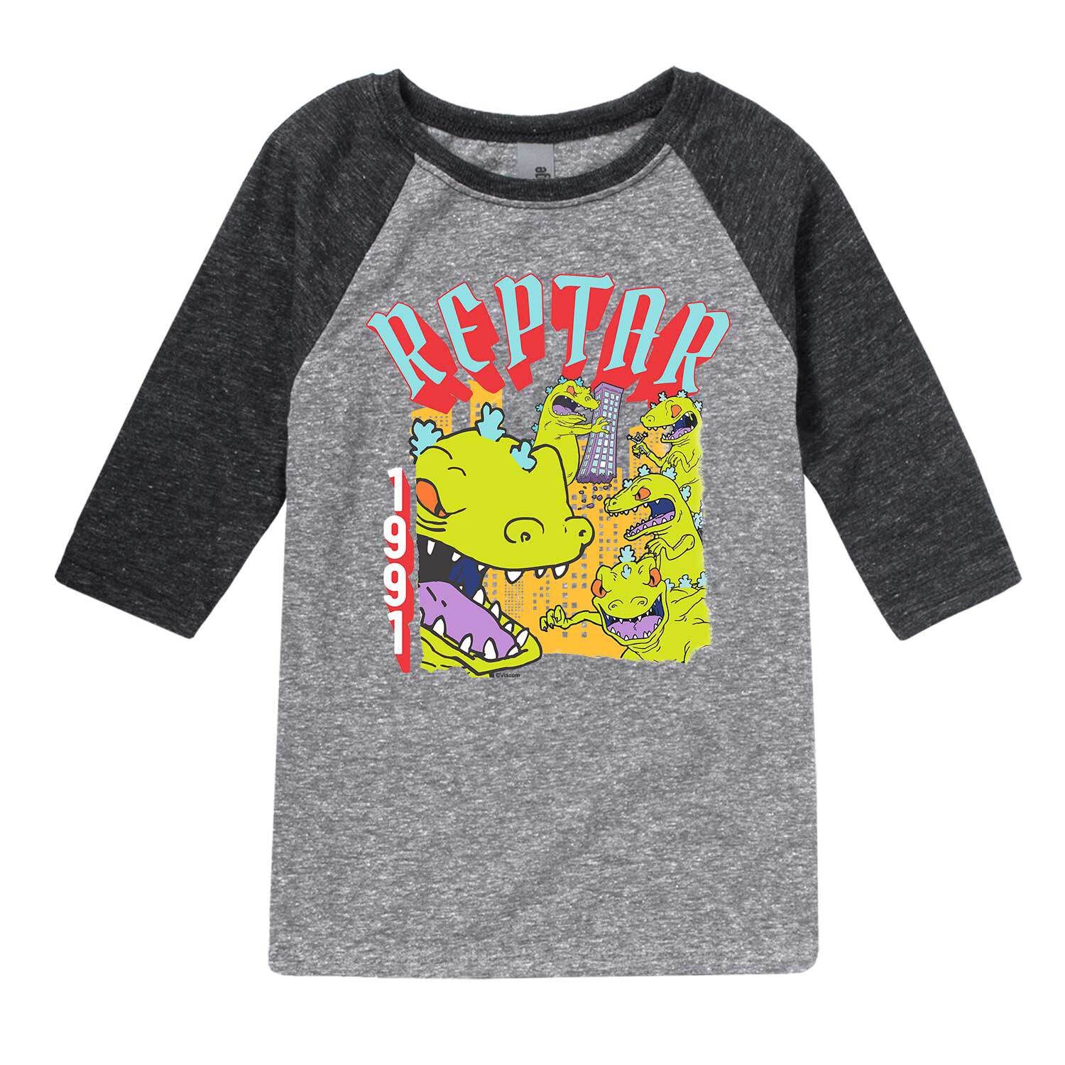 Футболка реглан Rugrats Reptar 1991 для мальчиков 8–20 лет с рисунком Nickelodeon
Футболка реглан Rugrats Reptar 1991 для мальчиков 8–20 лет с рисунком Nickelodeon