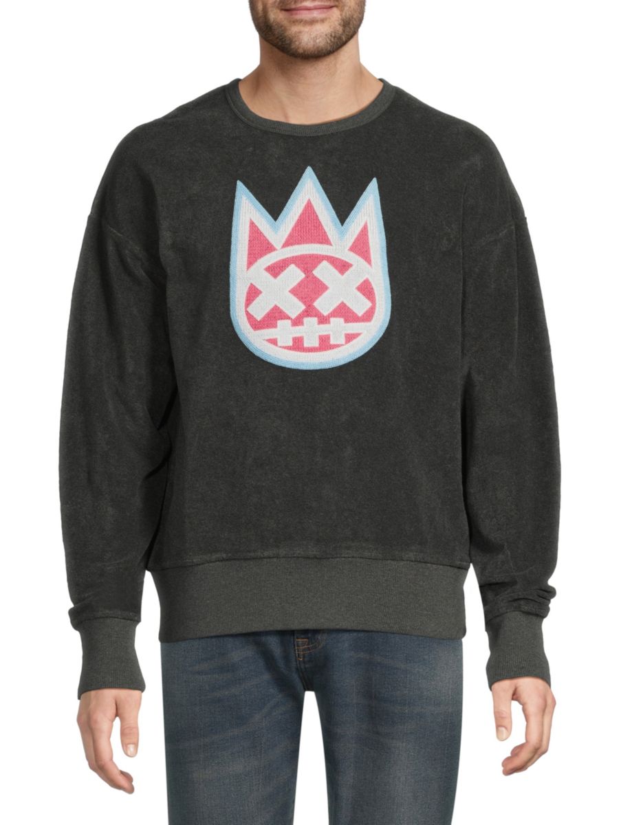 Толстовка из хлопкового флиса с рисунком Cult Of Individuality, угольный
Толстовка из хлопкового флиса с рисунком Cult Of Individuality, угольный