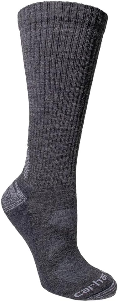 Женские носки Carhartt SB9740W, смесовая шерсть мериноса, средняя плотность, Carbon Heather
Женские носки Carhartt SB9740W, смесовая шерсть мериноса, средняя плотность, Carbon Heather