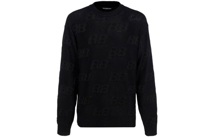 Свитер мужской черный Balenciaga, черный
Свитер мужской черный Balenciaga, черный