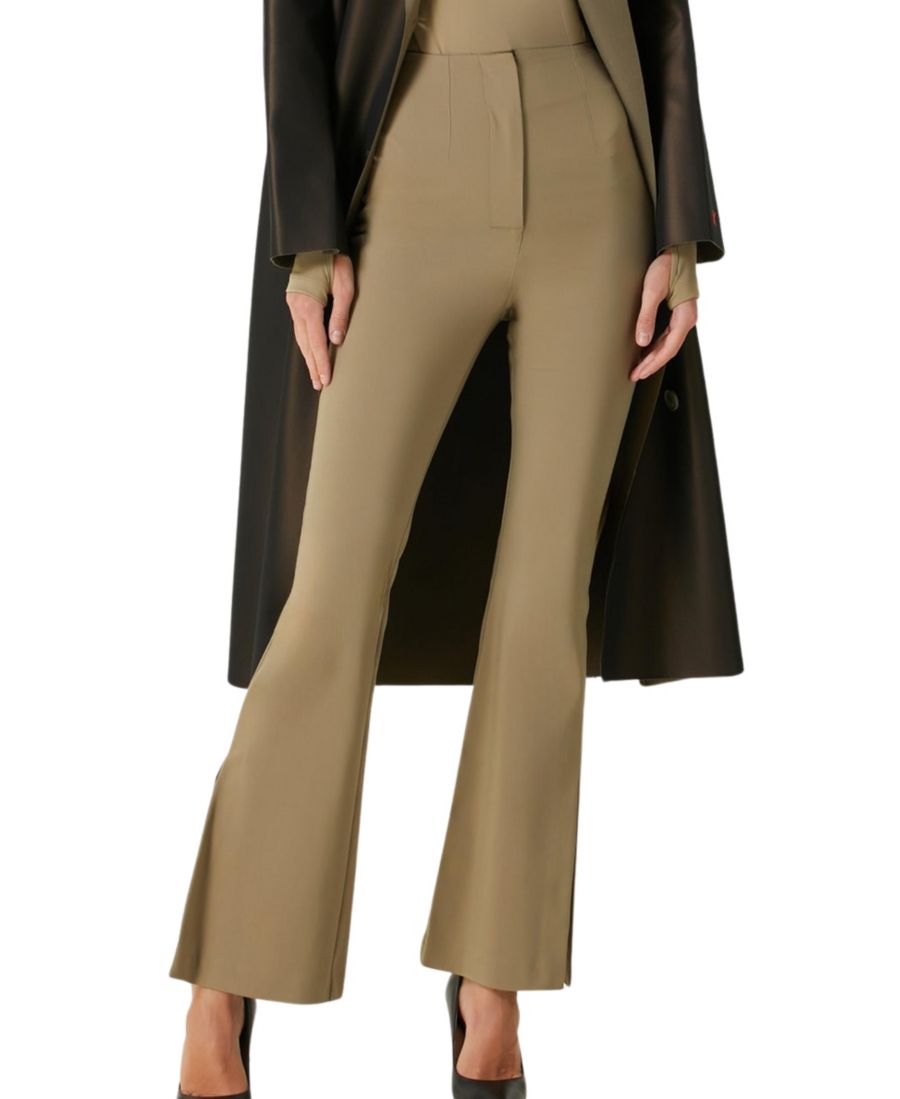 Женские хлопковые узкие брюки-клеш PCFG, Covert green
Женские хлопковые узкие брюки-клеш PCFG, Covert green