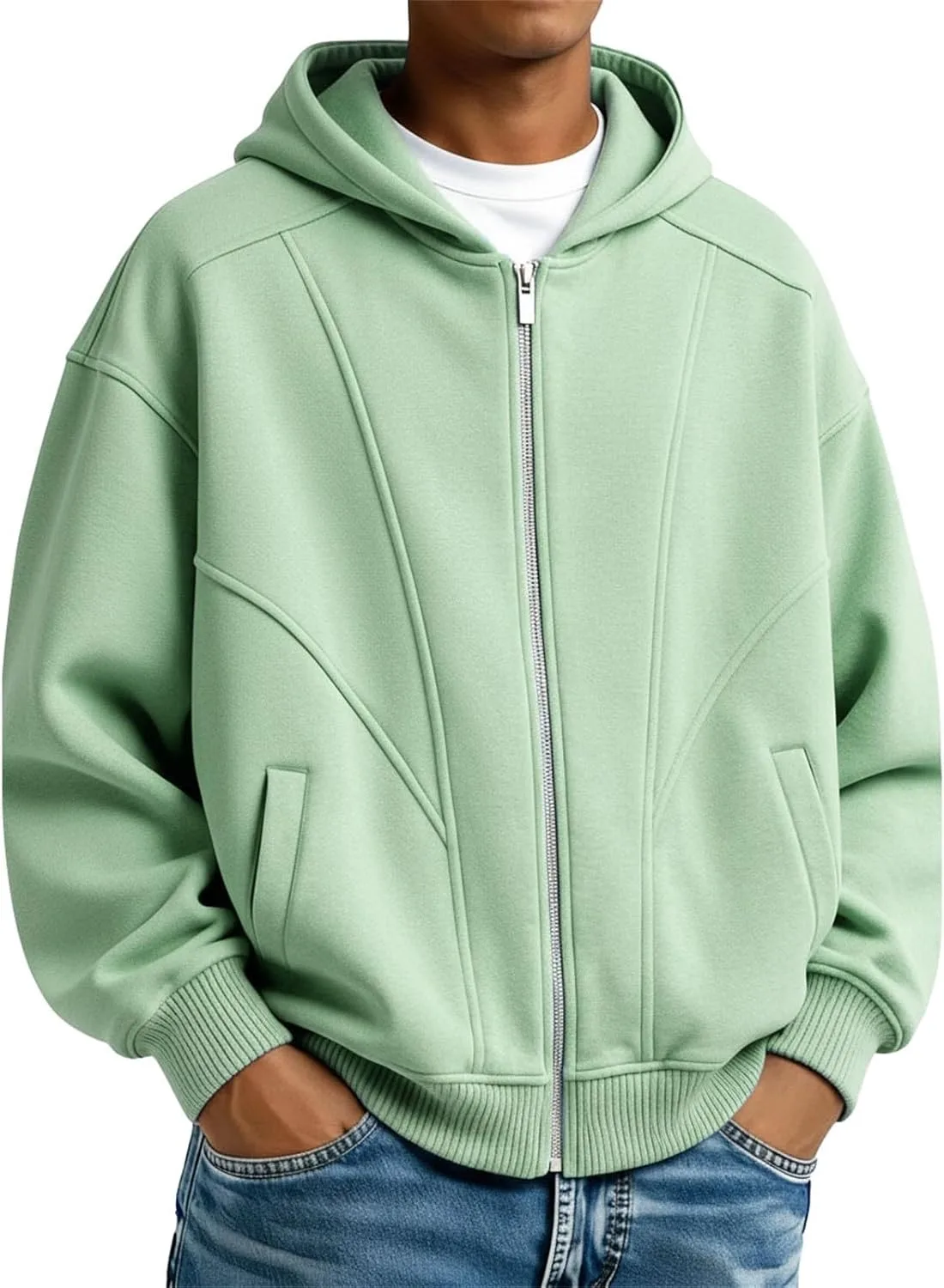 Толстовка с капюшоном Full Zip для мужчин Big and Tall, оверсайз, с карманами
Толстовка с капюшоном Full Zip для мужчин Big and Tall, оверсайз, с карманами