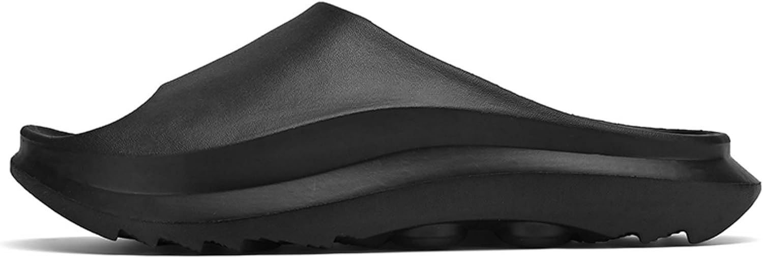 Тапочки большого размера для мужчин и женщин, повседневные, с нескользящей подошвой и амортизирующие, пляжные сандалии с толстой подошвой Generic, черный
Тапочки большого размера для мужчин и женщин, повседневные, с нескользящей подошвой и амортизирующие, пляжные сандалии с толстой подошвой Generic, черный