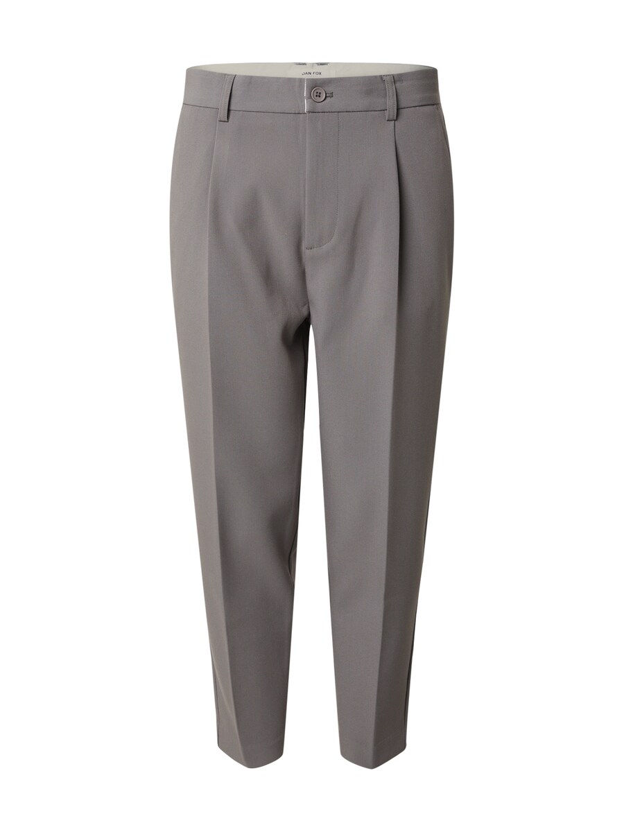 Зауженные плиссированные брюки DAN FOX APPAREL Toni, серый
Зауженные плиссированные брюки DAN FOX APPAREL Toni, серый