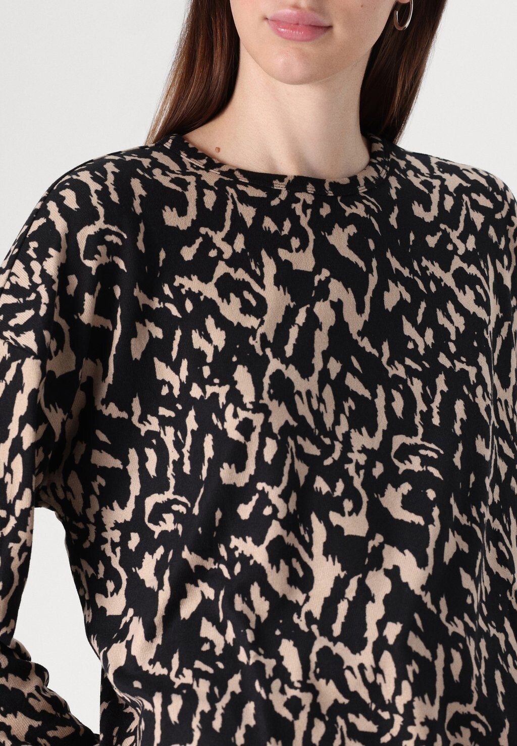 Топ с длинными рукавами ONLANA TOP ONLY Tall, черный 
Топ с длинными рукавами ONLANA TOP ONLY Tall, черный