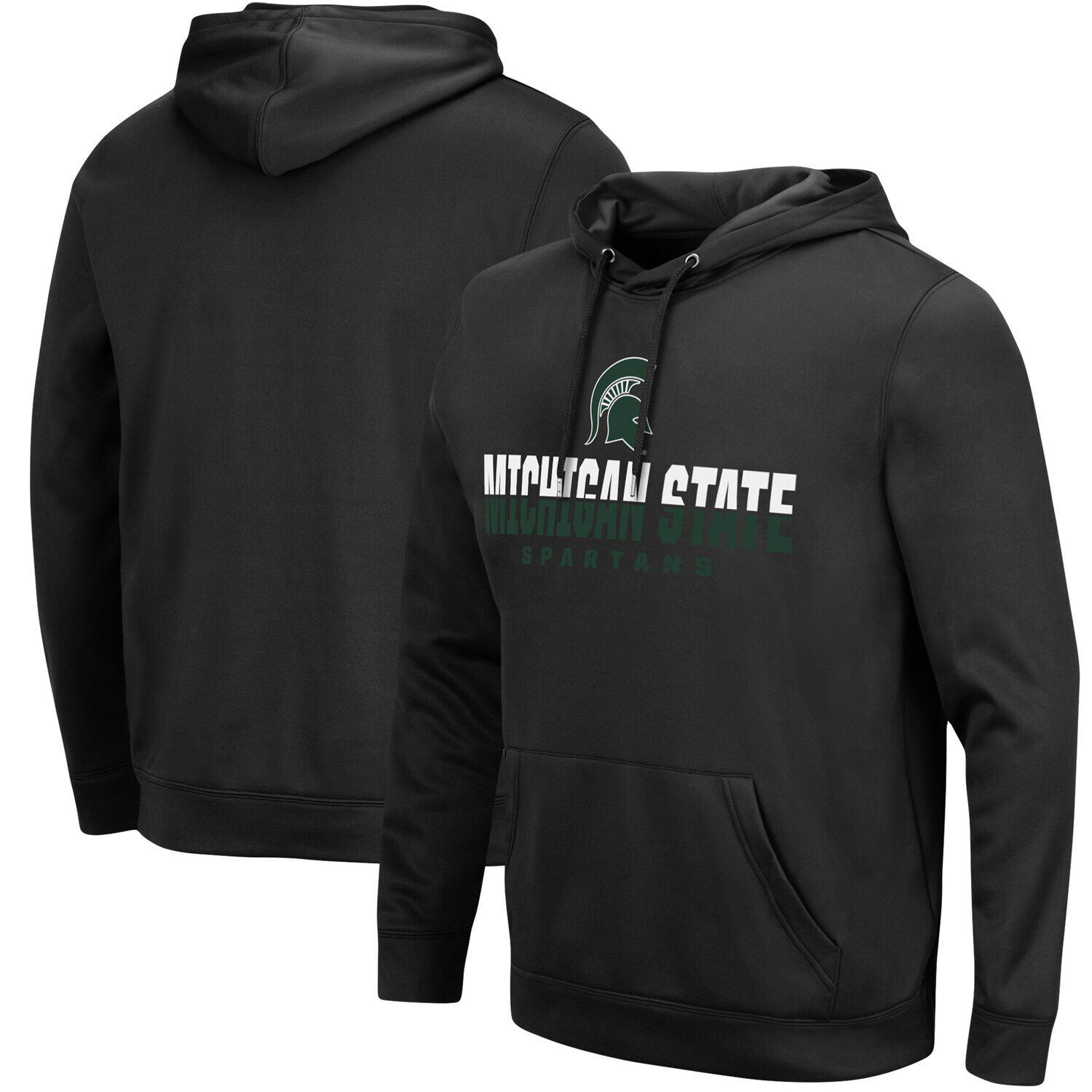 Мужской черный пуловер с капюшоном Michigan State Spartans Lantern Colosseum
Мужской черный пуловер с капюшоном Michigan State Spartans Lantern Colosseum