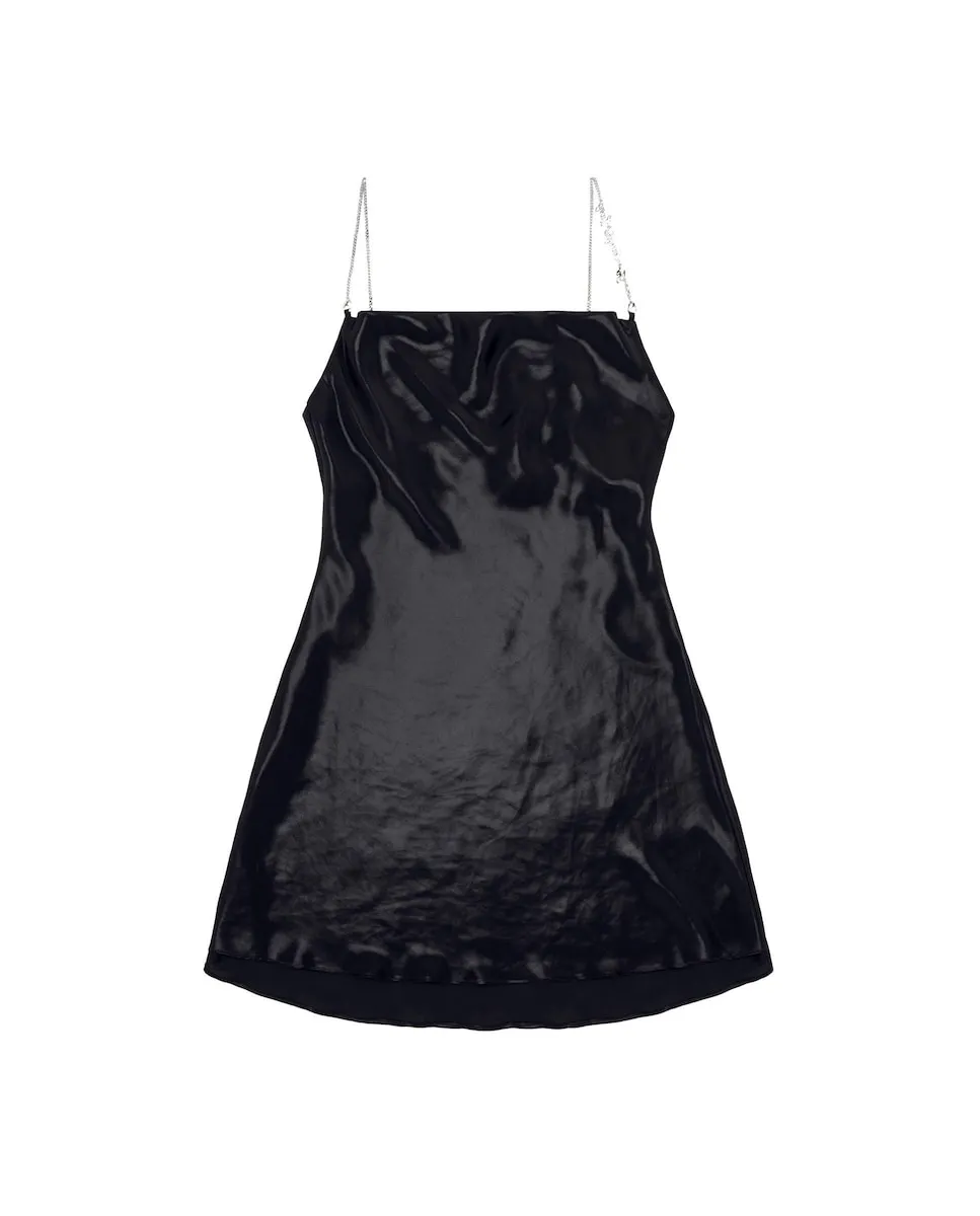 Короткое платье с глубоким вырезом Diesel, черный
Короткое платье с глубоким вырезом Diesel, черный