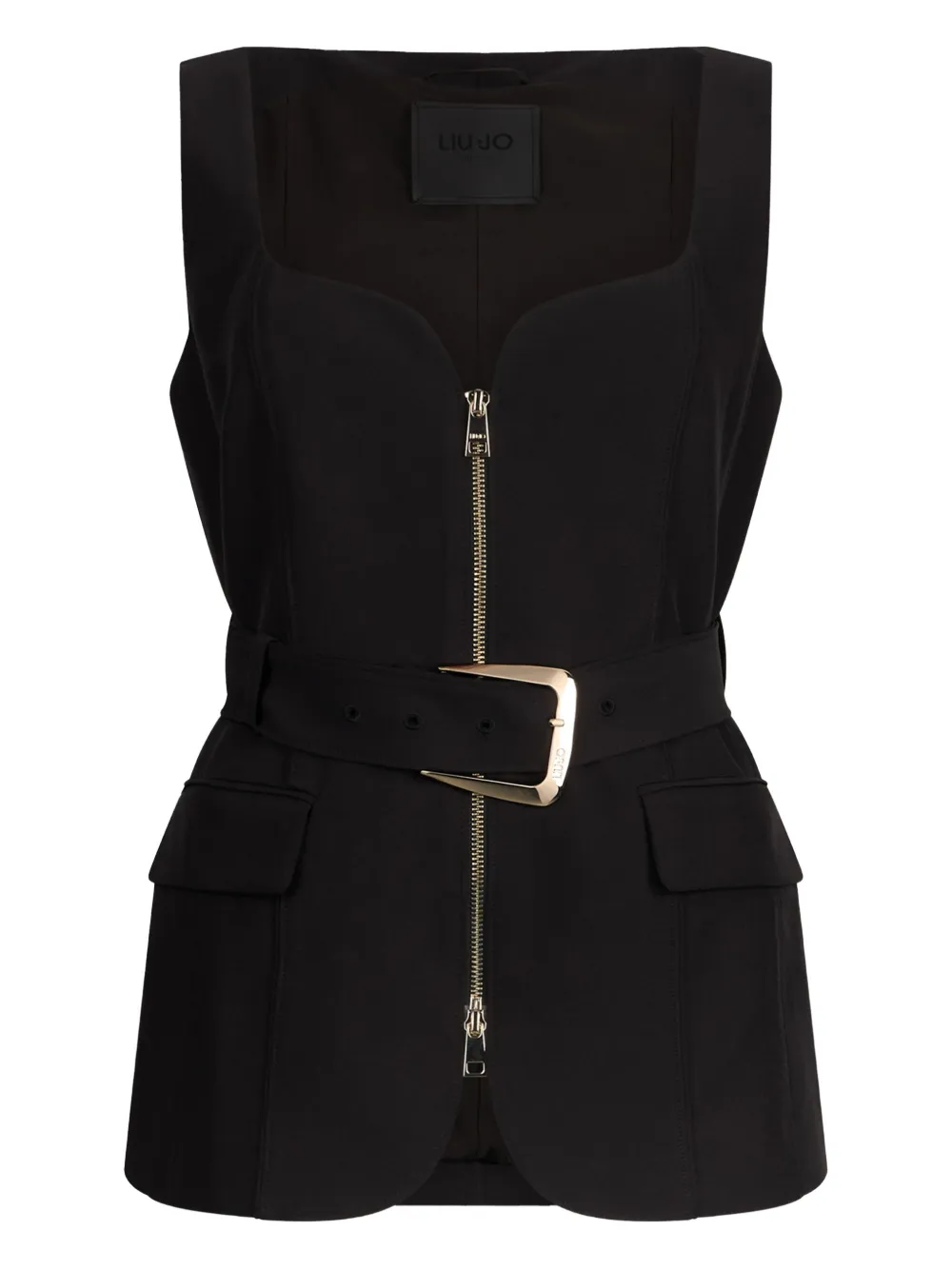 Жилет с вырезом в форме сердца LIU JO, черный
Жилет с вырезом в форме сердца LIU JO, черный