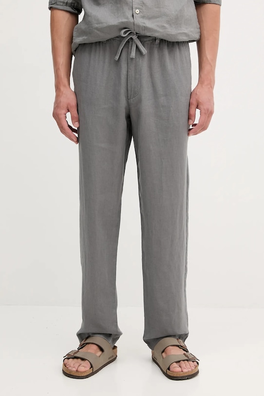 Льняные брюки United Colors Of Benetton, серый
Льняные брюки United Colors Of Benetton, серый