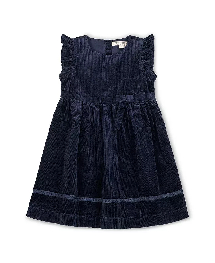 Платье-джемпер из органического вельвета с рукавами-крылышками для больших девочек Hope & Henry, синий
Платье-джемпер из органического вельвета с рукавами-крылышками для больших девочек Hope & Henry, синий