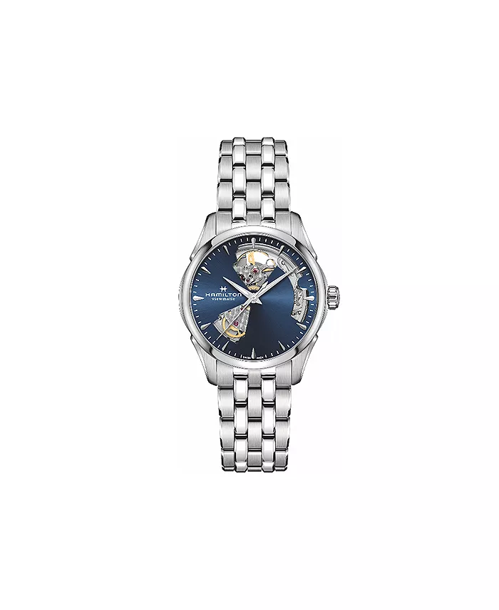 Женские автоматические часы Jazzmaster на стальном браслете, 36 мм, швейцарский механизм Hamilton
Женские автоматические часы Jazzmaster на стальном браслете, 36 мм, швейцарский механизм Hamilton