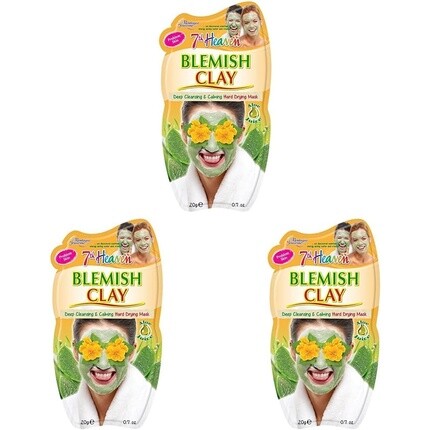 Маска для лица Blemish Clay Mud с гамамелисом и алоэ вера, 20 г, 7Th Heaven
Маска для лица Blemish Clay Mud с гамамелисом и алоэ вера, 20 г, 7Th Heaven
