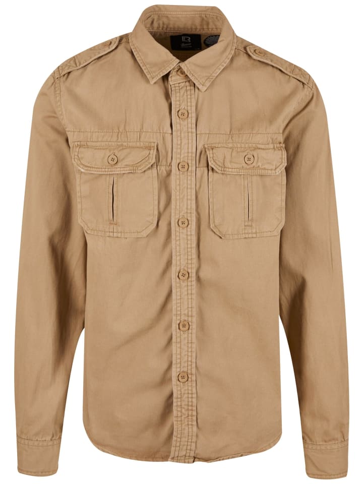 Рубашки Brandit верблюжьего цвета
Рубашки Brandit верблюжьего цвета