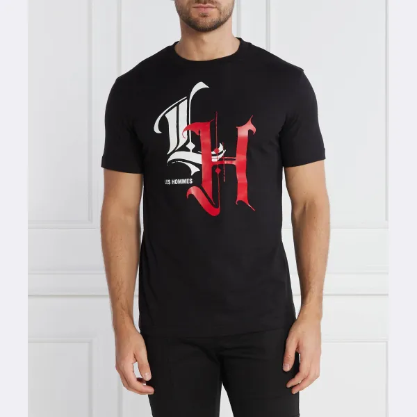 Футболка стандартного кроя Les Hommes, черный
Футболка стандартного кроя Les Hommes, черный