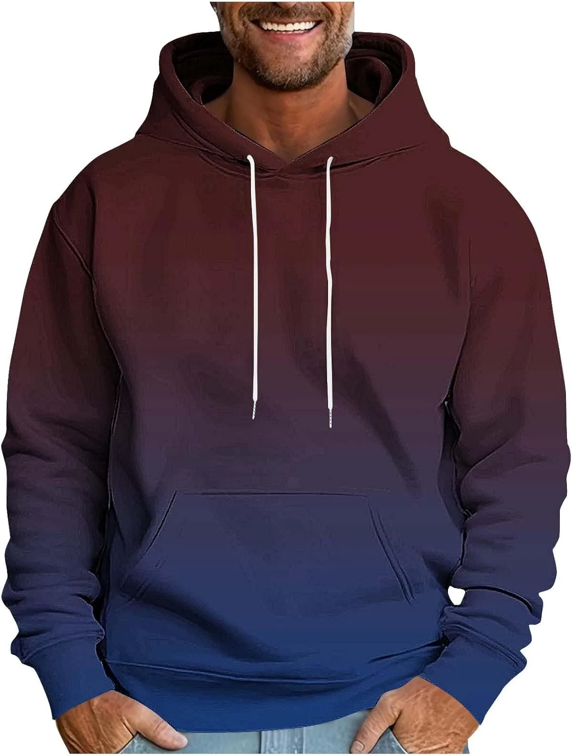 Мужская толстовка с капюшоном Gradient, свободный крой, на флисе
Мужская толстовка с капюшоном Gradient, свободный крой, на флисе