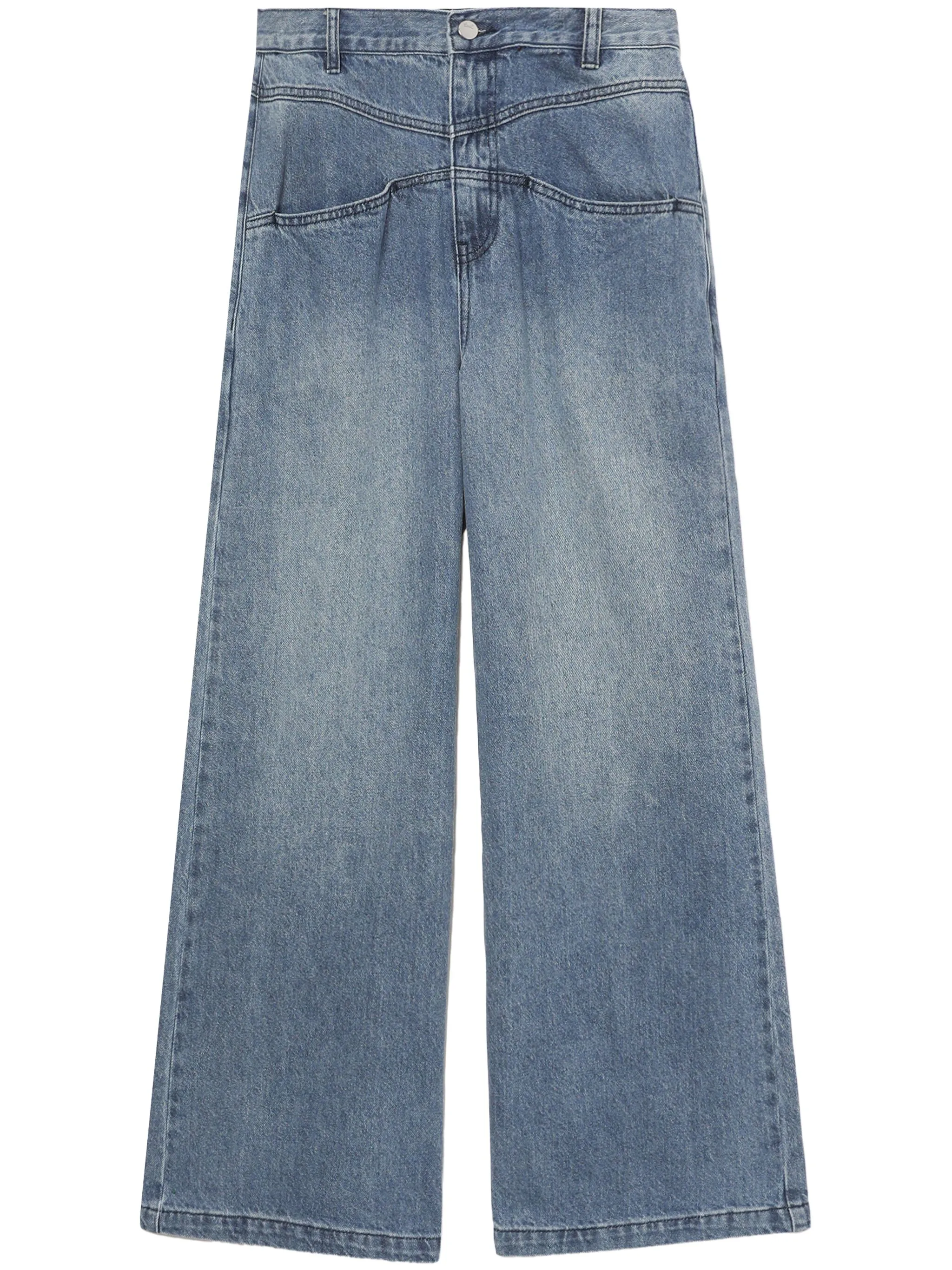 Расклешенные джинсы с завышенной талией Tout A Coup, синий
Расклешенные джинсы с завышенной талией Tout A Coup, синий