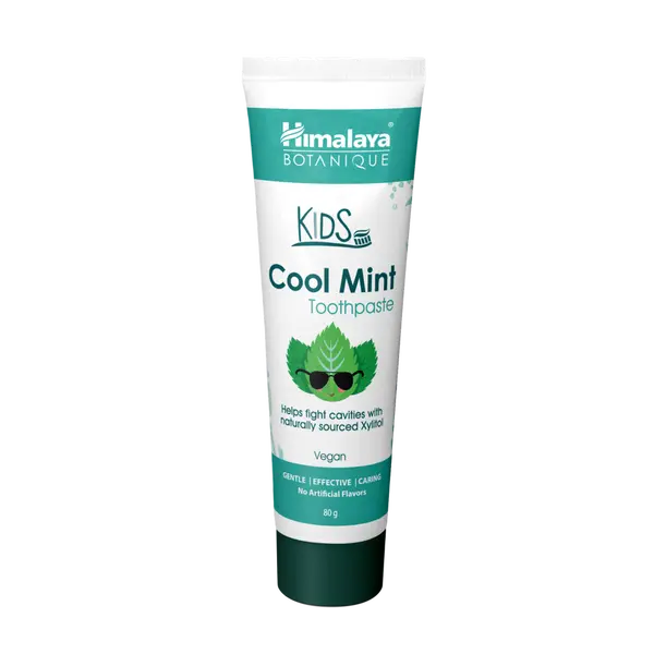 Детская зубная паста прохладная мята, 80 г Himalaya Botanique
Детская зубная паста прохладная мята, 80 г Himalaya Botanique
