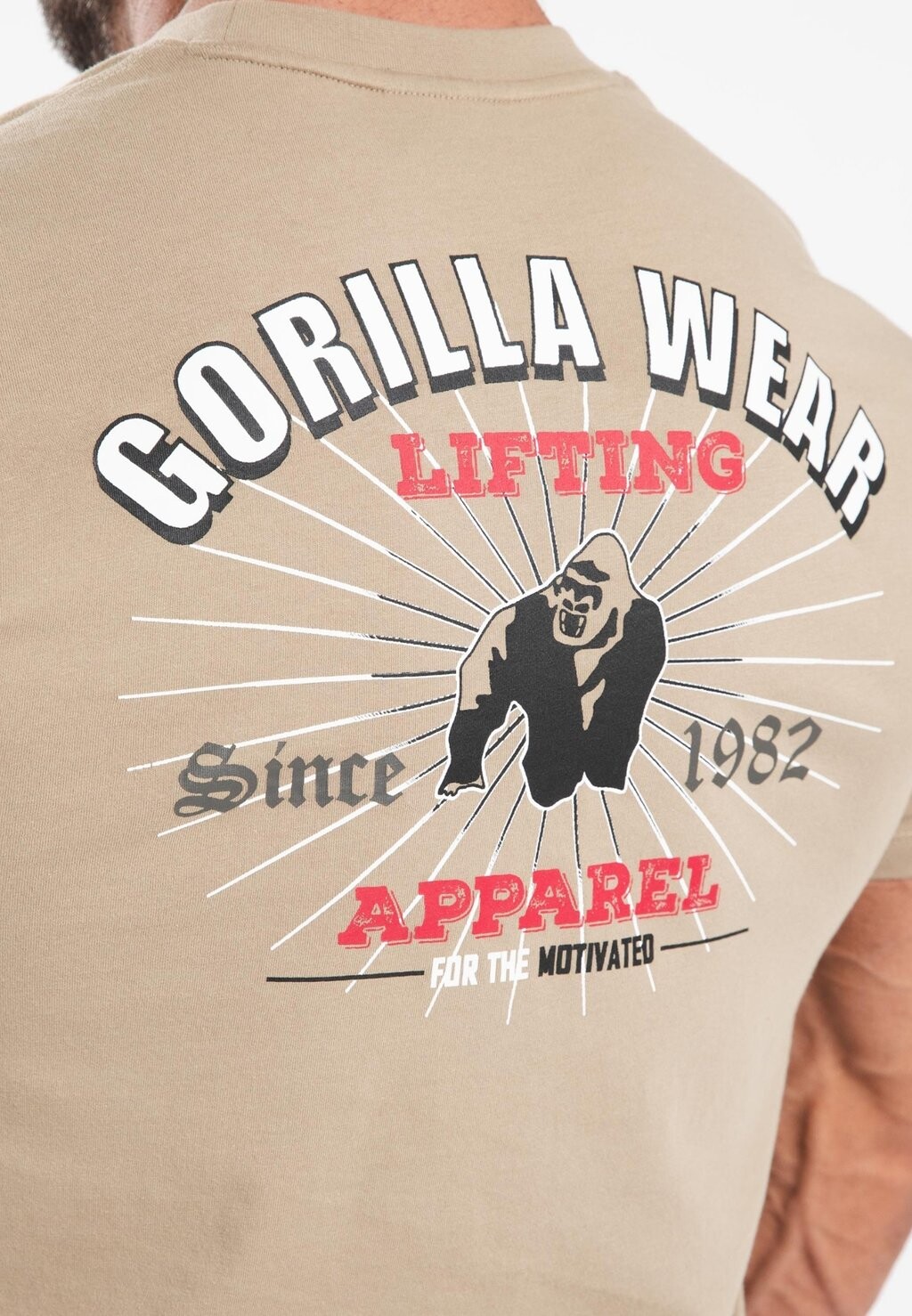 Спортивная футболка OREGON Gorilla Wear, бежевый
Спортивная футболка OREGON Gorilla Wear, бежевый