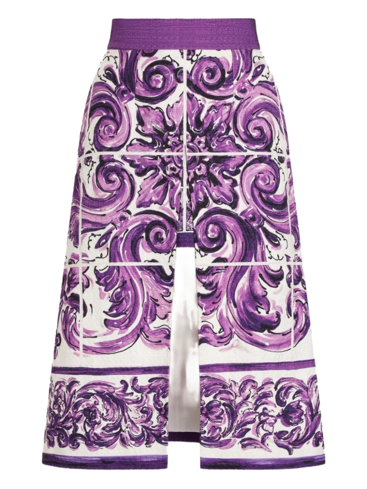 Dolce & Gabbana юбка миди с принтом Maiolica, белый
Dolce & Gabbana юбка миди с принтом Maiolica, белый