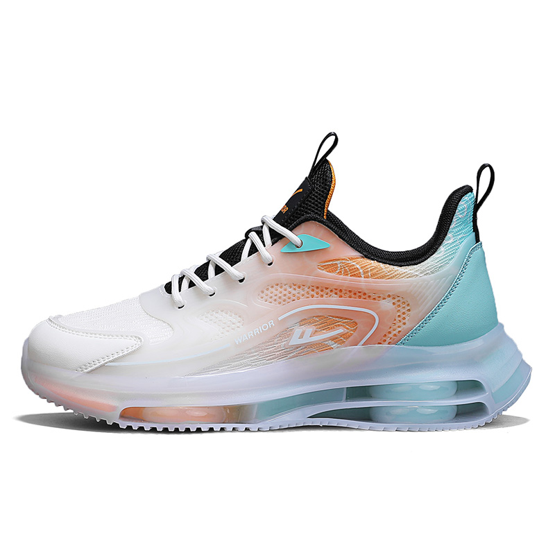 Мужские повседневные туфли с мягкой подошвой, устойчивые к истиранию и скольжению WARRIOR, White Green Orange
Мужские повседневные туфли с мягкой подошвой, устойчивые к истиранию и скольжению WARRIOR, White Green Orange