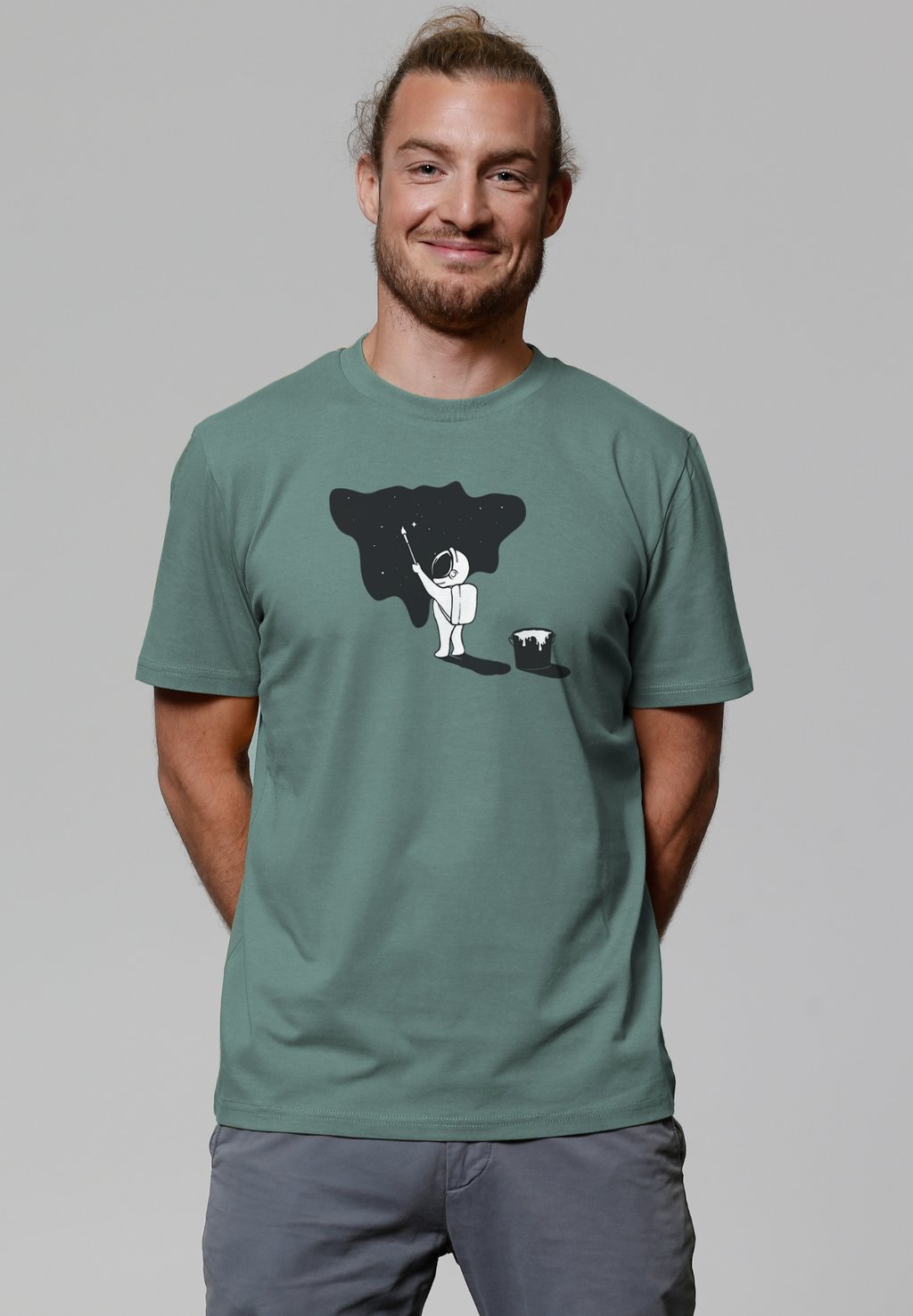 Футболка с принтом PAINTING SPACE watapparel, темно-зеленый
Футболка с принтом PAINTING SPACE watapparel, темно-зеленый