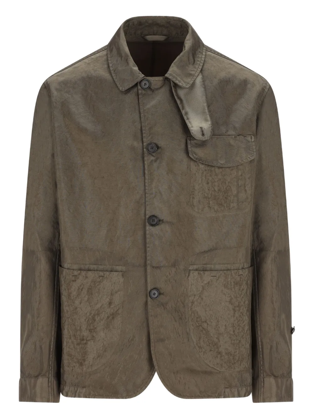 Куртка на пуговицах Massimo Osti Studio, коричневый
Куртка на пуговицах Massimo Osti Studio, коричневый